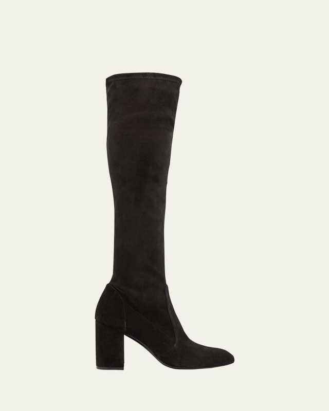 Yuliana Suede Knee Boots